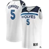 Meraviglioso Trendy Anthony Edwards Minnesota Timberwolves Youth Fast Break Replica Player Jersey Association Edition White