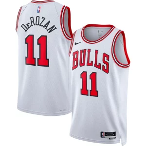 Meraviglioso Trendy Cool DeMar DeRozan Chicago Bulls Nike Unisex 2022/23 Swingman Player Jersey White Association Edition
