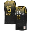 Meraviglioso Trendy Nikola Jokic 2016 NBA Rising Stars Challenge Hardwood Classics Swingman Jersey Black