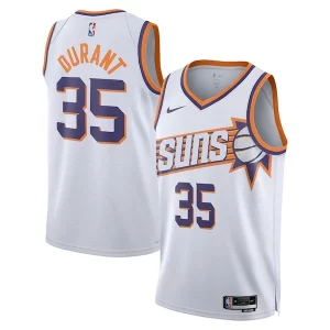 Moderno Carino Kevin Durant Phoenix Suns Nike Unisex Swingman Jersey Association Edition White/Purple
