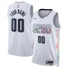 Moderno Classico Denver Nuggets Nike Unisex 2024/25 Custom Swingman Jersey City Edition White