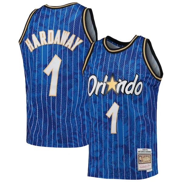 Moderno Delizioso Sofisticato Penny Hardaway Orlando Magic Hardwood Classics 1994/95 Lunar New Year Swingman Jersey Blue