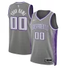Moderno Eccezionale Elegante Sacramento Kings Nike Unisex 2022/23 Swingman Custom Jersey City Edition Black