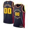 Moderno Golden State Warriors Nike Unisex 2024/25 Custom Swingman Jersey City Edition Navy