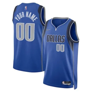 Moderno Gorgeous Dallas Mavericks Nike 2021/22 Diamond Swingman Custom Jersey Icon Edition Blue