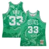 Moderno Incantevole Bellissimo Larry Bird Boston Celtics 1985/86 Hardwood Classics Asian Heritage 6.0 Swingman Throwback Player Jersey Kelly Green
