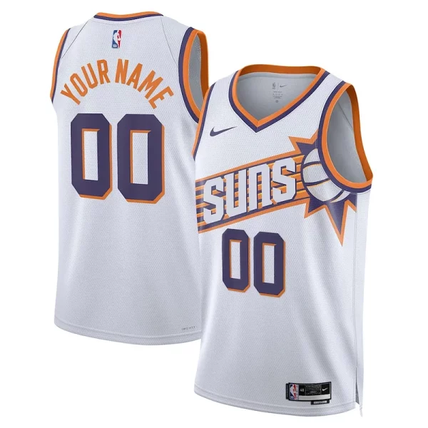 Lussuoso Versatile Resistente Phoenix Suns Nike Unisex Swingman Custom Jersey White Association Edition