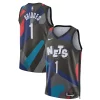 Moderno Mikal Bridges Brooklyn Nets Nike Unisex 2023/24 Swingman Jersey Black City Edition