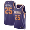 Moderno Mikal Bridges Phoenix Suns Nike Unisex Swingman Jersey Icon Edition Purple/White
