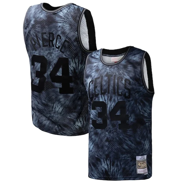 Moderno Prestigioso Paul Pierce Boston Celtics Hardwood Classics 2007/08 Tie Dye Swingman Jersey Black