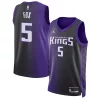 Ottimo De'Aaron Fox Sacramento Kings Jordan Brand Unisex Swingman Jersey Statement Edition Purple