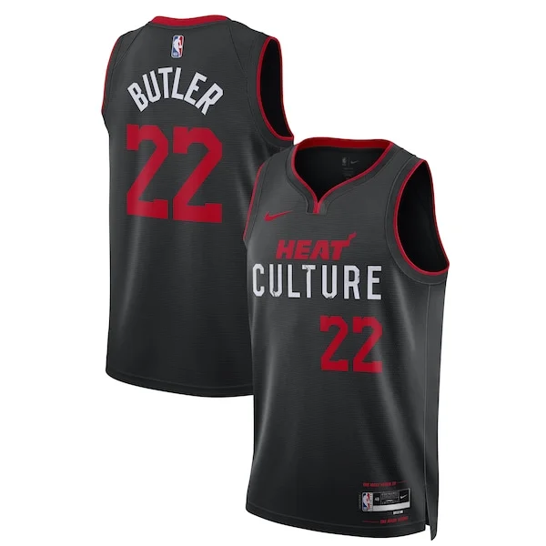 Ottimo Delizioso Moderno Jimmy Butler Miami Heat Nike Unisex 2023/24 Swingman Jersey Black City Edition