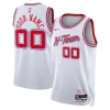 Ottimo Houston Rockets Nike Unisex 2023/24 Custom Swingman Jersey White City Edition