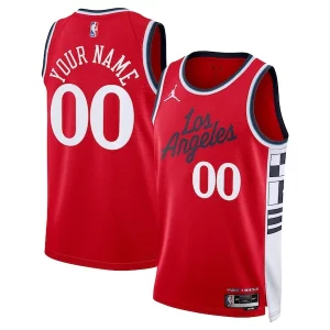 Ottimo LA Clippers Jordan Brand Unisex 2024/25 Custom Swingman Jersey Statement Edition Red