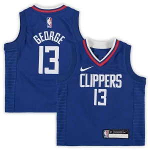 Ottimo Magnifico Fantastico Paul George LA Clippers Nike Toddler 2020/21 Replica Jersey Icon Edition Royal