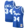 Ottimo Meraviglioso Resistente Shaquille O'Neal Los Angeles Lakers Hardwood Classics Swingman Jersey Royal/Purple/Gold