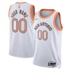 Ottimo Moderno San Antonio Spurs Nike Unisex 2023/24 Custom Swingman Jersey White City Edition