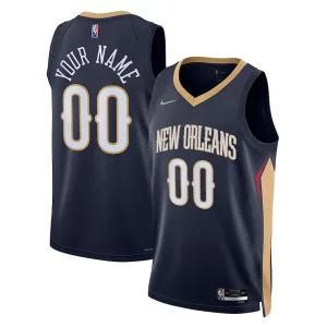 Ottimo New Orleans Pelicans Nike 2021/22 Diamond Swingman Custom Jersey Icon Edition Navy