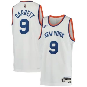 Ottimo RJ Barrett New York Knicks Nike Youth 2021/22 Swingman Player Jersey Classic Edition White