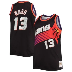 Ottimo Steve Nash Phoenix Suns Big & Tall 1996/97 NBA 75th Anniversary Diamond Swingman Jersey Black