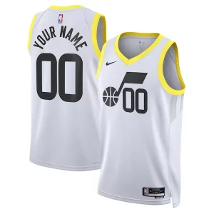 Ottimo Utah Jazz Nike Unisex Swingman Custom Jersey White Association Edition