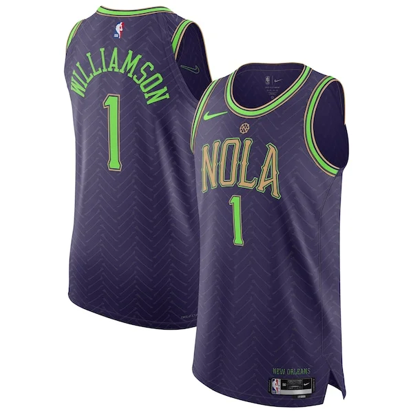 Ottimo Zion Williamson New Orleans Pelicans Nike 2024/25 Authentic Player Jersey City Edition Purple