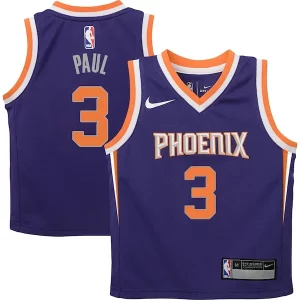 Pratico Accattivante Chris Paul Phoenix Suns Nike Preschool 2021/22 Replica Jersey Icon Edition Purple
