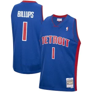 Pratico Chauncey Billups Detroit Pistons 2003/04 Hardwood Classics Swingman Jersey Royal