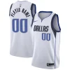 Pratico Dallas Mavericks Nike Custom Swingman Jersey White Association Edition