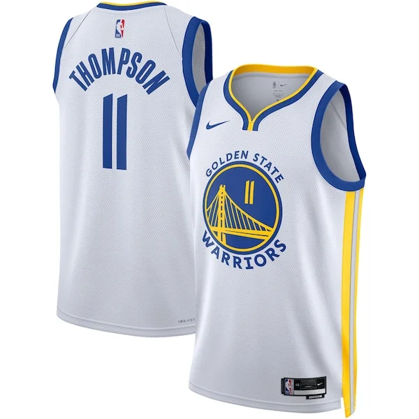 Pratico Klay Thompson Golden State Warriors Nike Unisex Swingman Jersey Association Edition White/Royal