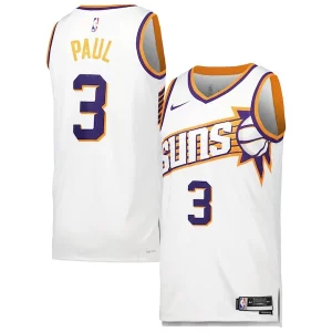 Pratico Magnifico Gorgeous Chris Paul Phoenix Suns Nike Unisex Swingman Jersey Association Edition White/Purple