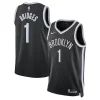 Pratico Stupendo Mikal Bridges Brooklyn Nets Nike Unisex Swingman Jersey Icon Edition Black