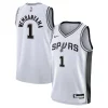Pratico Victor Wembanyama San Antonio Spurs Nike Youth Swingman Jersey Association Edition White