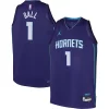 Prestigioso Attraente Pratico LaMelo Ball Charlotte Hornets Jordan Brand Youth Swingman Jersey Statement Edition Purple