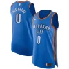 Prestigioso Carino Russell Westbrook Oklahoma City Thunder Nike Authentic Player Jersey Icon Edition Blue