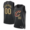 Prestigioso Cleveland Cavaliers Jordan Brand Unisex 2022/23 Swingman Custom Jersey Statement Edition Black