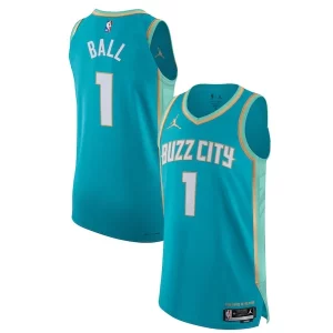 Prestigioso Comodo Jordan Brand LaMelo Ball Charlotte Hornets Authentic Jersey City Edition Teal