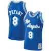 Prestigioso Comodo Men's Los Angeles Lakers Kobe Bryant Royal 1996 97 Hardwood Classics Authentic Player Jersey/Gold/Purple