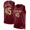 Prestigioso Delizioso Donovan Mitchell Cleveland Cavaliers Nike Unisex Swingman Jersey Icon Edition Wine/White