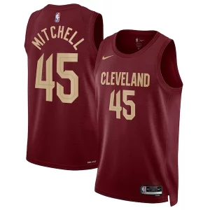 Prestigioso Delizioso Donovan Mitchell Cleveland Cavaliers Nike Unisex Swingman Jersey Icon Edition Wine/White