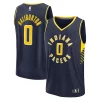Prestigioso Eccezionale Gorgeous Tyrese Haliburton Indiana Pacers Youth Fast Break Replica Player Jersey Icon Edition Navy