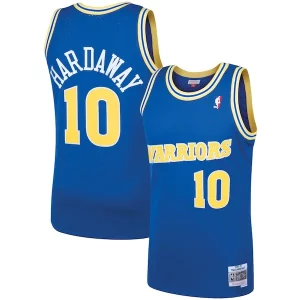 Prestigioso Incantevole Tim Hardaway Golden State Warriors 1990/91 Hardwood Classics Swingman Jersey Royal