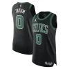 Prestigioso Jayson Tatum Boston Celtics Jordan Brand Authentic Player Jersey Statement Edition Black