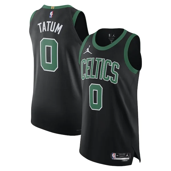 Prestigioso Jayson Tatum Boston Celtics Jordan Brand Authentic Player Jersey Statement Edition Black