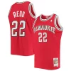 Prestigioso Michael Redd Milwaukee Bucks 2001/02 Hardwood Classics Swingman Jersey Red