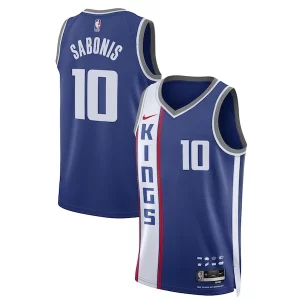 Prestigioso Moderno Domantas Sabonis Sacramento Kings Nike Unisex 2023/24 Swingman Jersey Blue City Edition