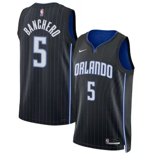Prestigioso Paolo Banchero Orlando Magic Nike Unisex 2022 NBA Draft First Round Pick Swingman Jersey Icon Edition Black