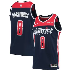 Prestigioso Rui Hachimura Washington Wizards Nike Swingman Player Jersey Icon Edition Navy