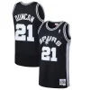 Prestigioso Tim Duncan San Antonio Spurs 1998/99 Hardwood Classics Swingman Jersey Black