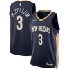 Raffinato Carino C.J. McCollum New Orleans Pelicans Nike Unisex Swingman Jersey Icon Edition Navy